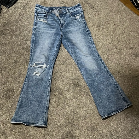 American Eagle Outfitters Denim - american eagle short bootcut jeans